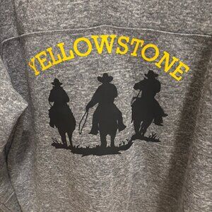 Nicely printed yellowstone fleece